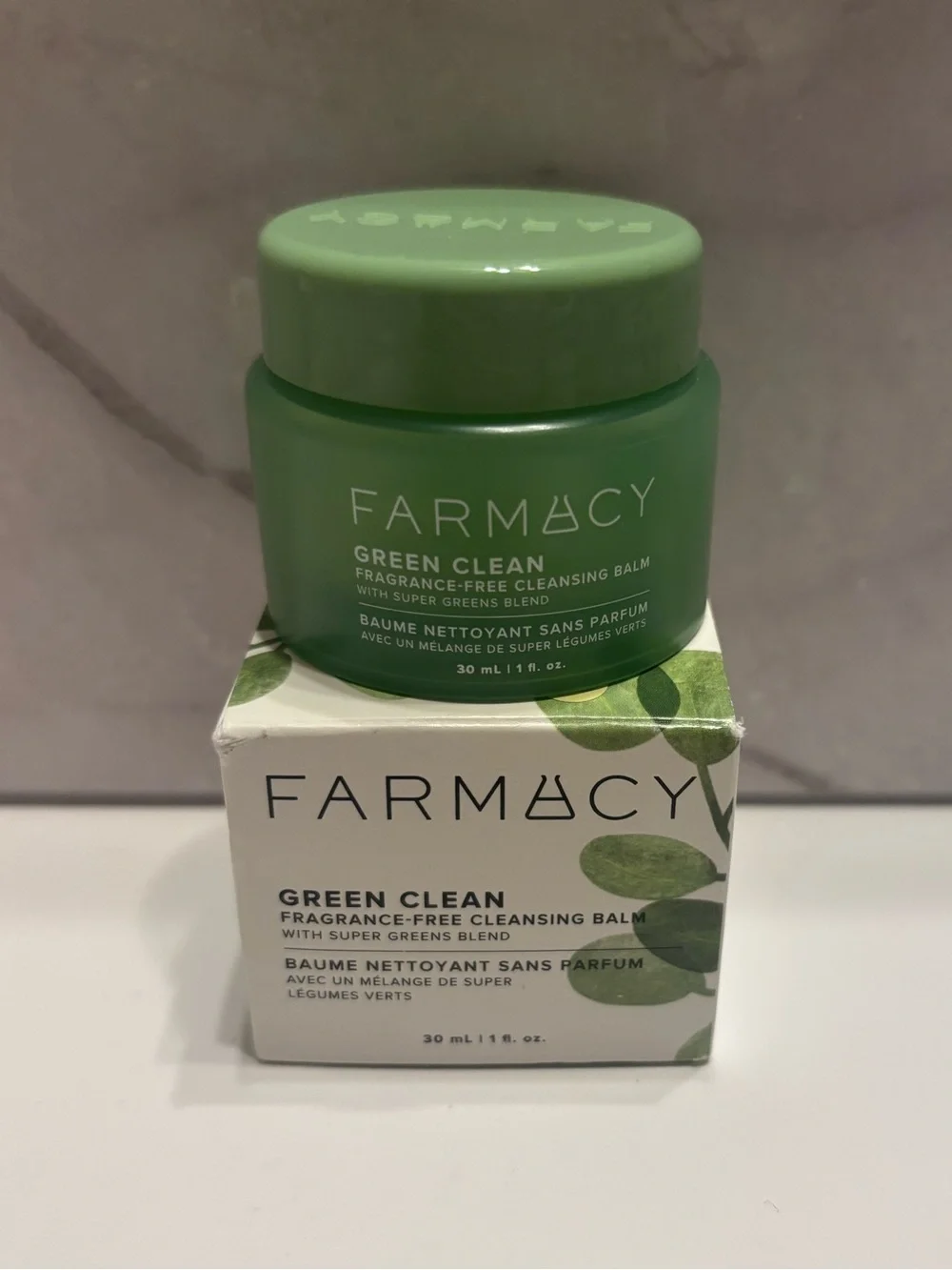 FARMACY Green Clean Fragrance-Free Cleansing Balm - 30 mL - New in Box